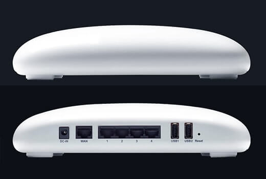 Razer Portal Wi-Fi Rounter arka kısmı