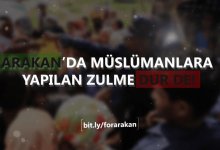 Arakan’da ki Zulüm İçin İmza Kampanyası Başlatıldı