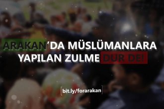 Arakan’da ki Zulüm İçin İmza Kampanyası Başlatıldı