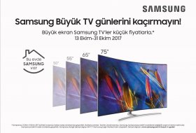 Samsung büyük TV günleri başladı