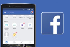Facebook mobil menü tasarımı değişti