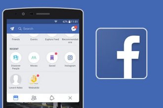 Facebook mobil menü tasarımı değişti