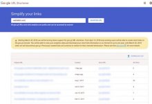 Google, Goo.gl URL kısaltma hizmetini kapatacak