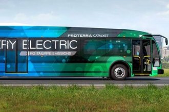 Proterra otobüsü tek şarj ile 1.600 kilometre giderek rekor kırdı