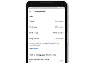 Artık YouTube’da ne kadar vakit geçirdiğinizi öğrenebilirsiniz
